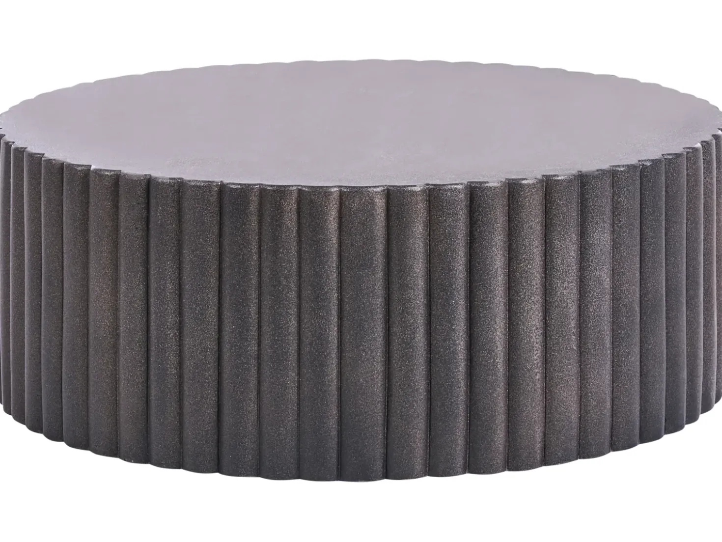 Tavolino da caffè POZZA 117 cm 117 cm Nero