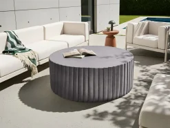 Tavolino da caffè POZZA 117 cm 117 cm Nero