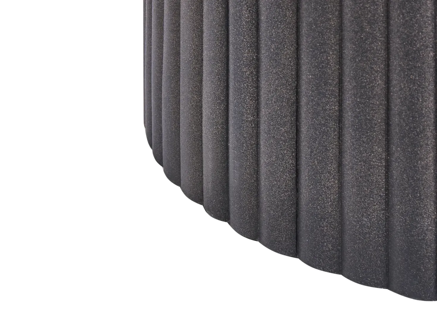 Tavolino da caffè POZZA 117 cm 117 cm Nero
