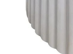 Tavolino da caffè POZZA 117 cm 117 cm Grigio