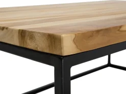 Tavolino da caffè PROVO Legno di teak Marrone