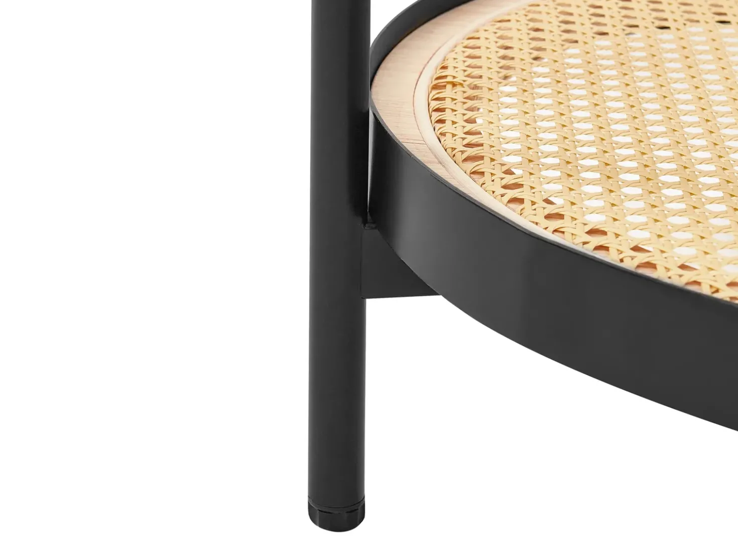 Tavolino da caffè RENO Vetro temperato Nero