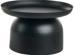 Tavolino da caffè TORRENS Metallo Nero