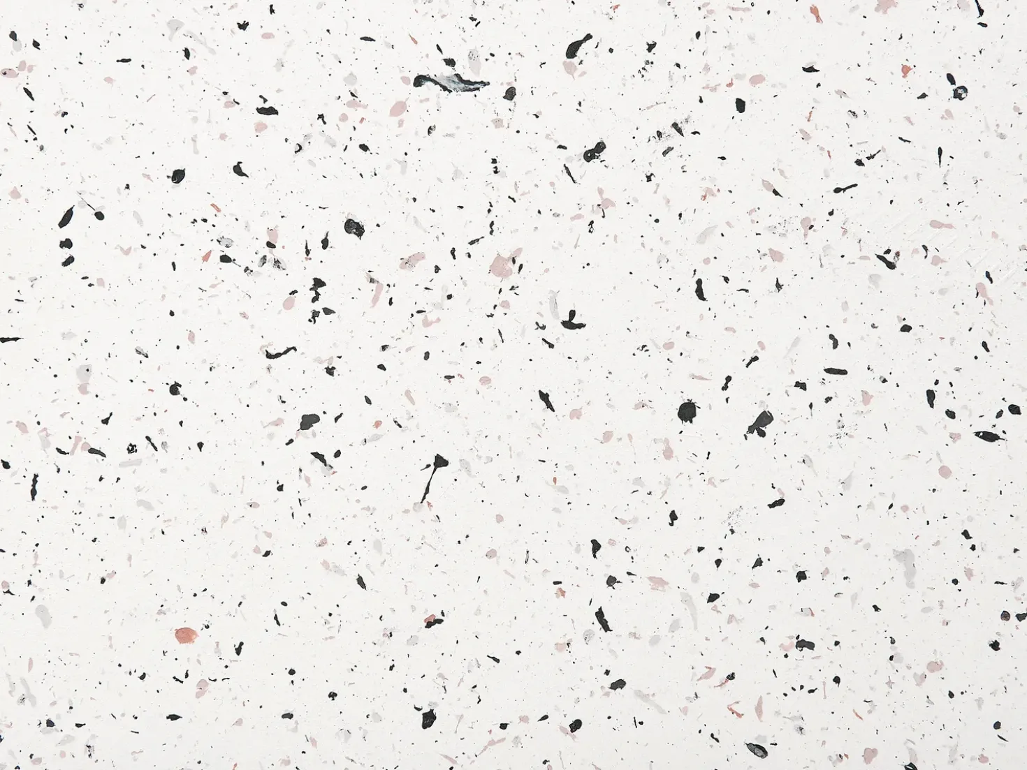 Tavolino da caffè TREZZO 90 cm 90 cm Effetto terrazzo Terrazzo Bianco