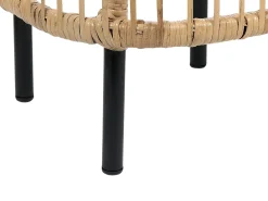 Tavolino da giardino CESENATICO 67 cm 67 cm Rattan Naturale