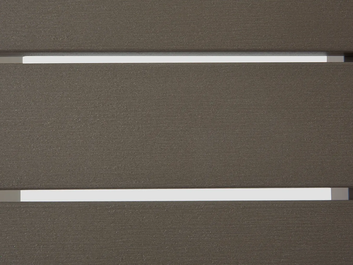Tavolino da giardino SALERNO 90 cm 50 cm Metallo Grigio scuro