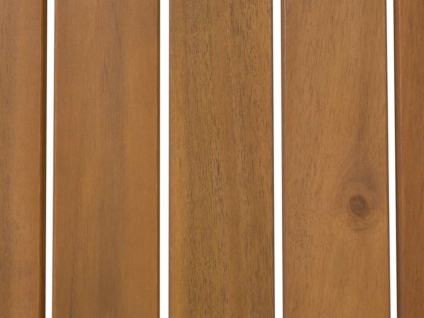 Tavolino da giardino TIMOR 90 cm 75 cm Legno di acacia certificato Marrone chiaro