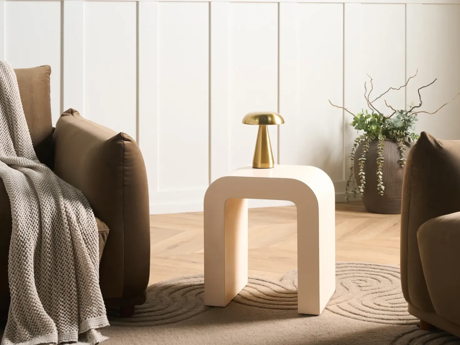 Tavolino ENID Beige chiaro