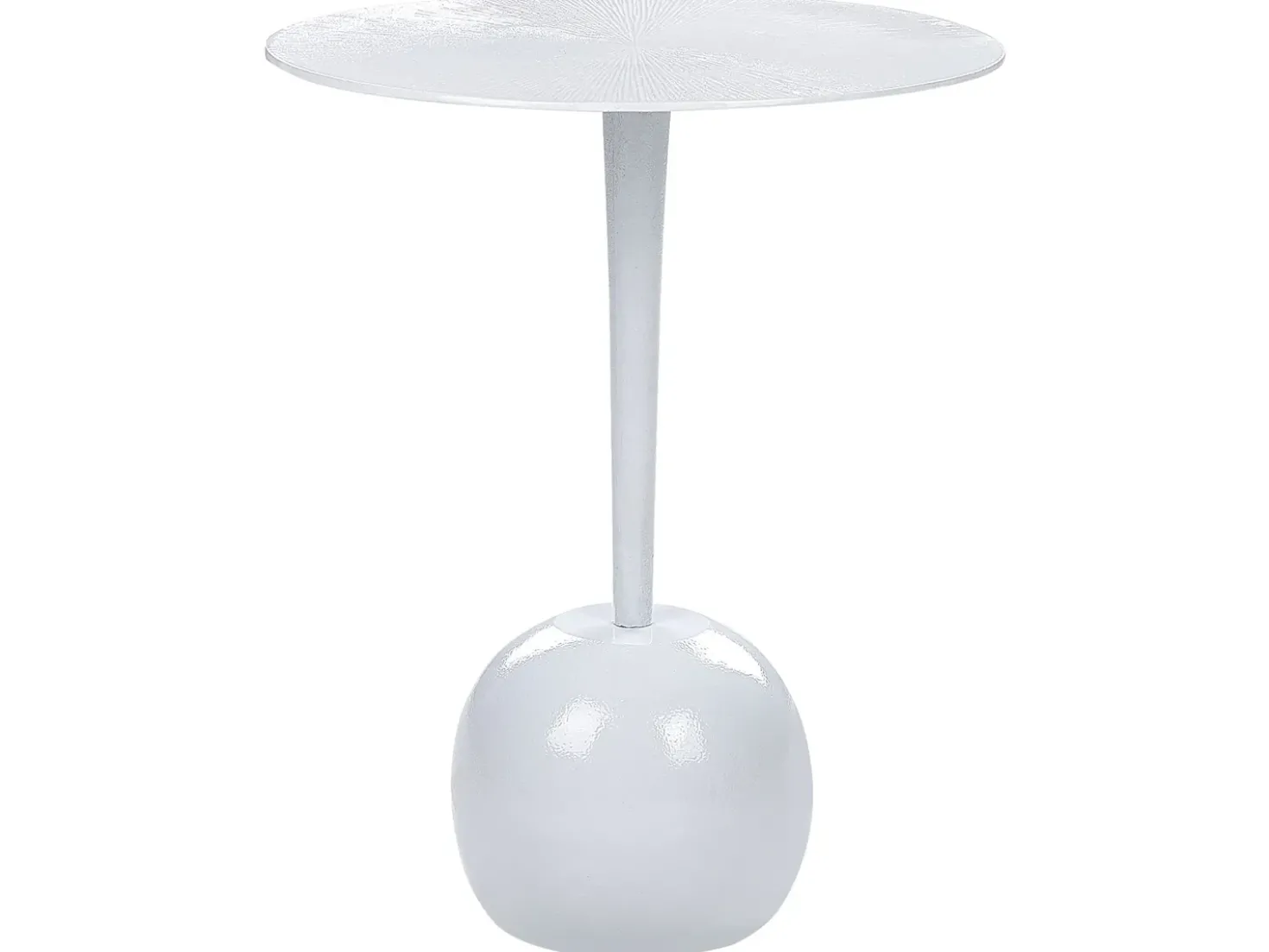 Tavolino EUCLA Metallo Bianco