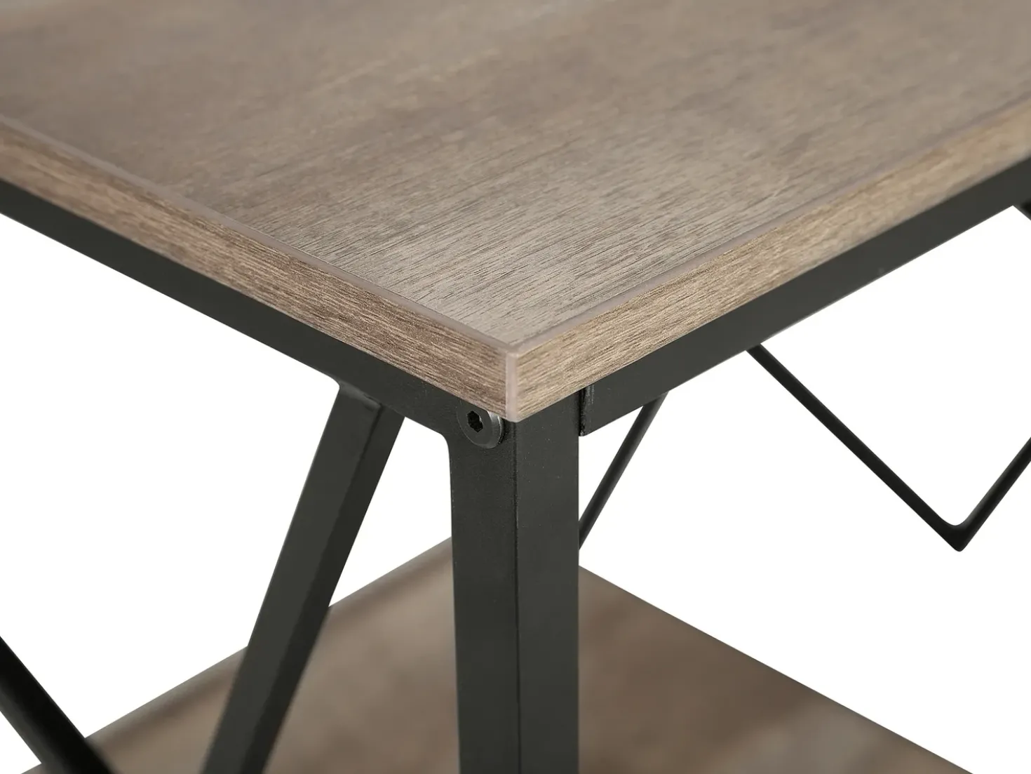 Tavolino FORRES Marrone/Nero