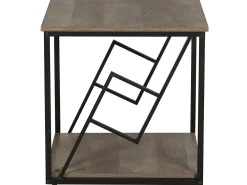 Tavolino FORRES Marrone/Nero