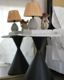 Tavolino HAIWEE Ceramica Nero/Bianco