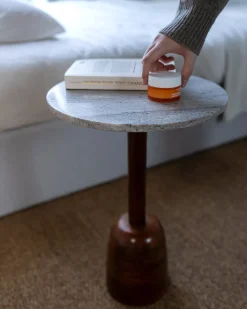 Tavolino HARTWELL Legno di mango Marrone