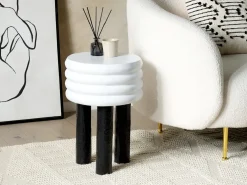 Tavolino KIKIWA Metallo Bianco