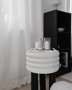 Tavolino KIKIWA Metallo Bianco