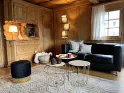 Tavolino LANARK Oro con contenitore