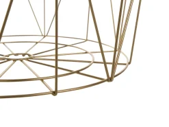 Tavolino LANARK Oro con contenitore