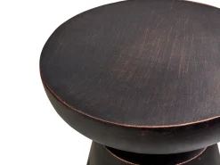 Tavolino MINCIO 45 cm 45 cm Nero