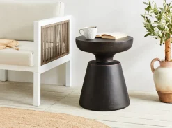Tavolino MINCIO 45 cm 45 cm Nero