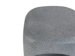 Tavolino PELMO 33 cm 33 cm Effetto marmo Grigio