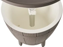 Tavolino portaghiaccio SILG 49 cm 49 cm Tortora