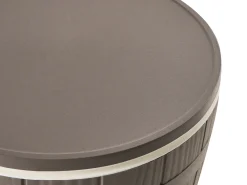 Tavolino portaghiaccio SILG 49 cm 49 cm Tortora