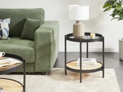 Tavolino RENO Metallo Nero