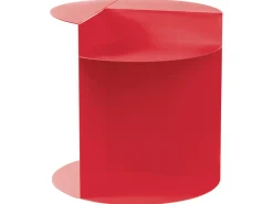 Tavolino TAGGART Metallo Rosso
