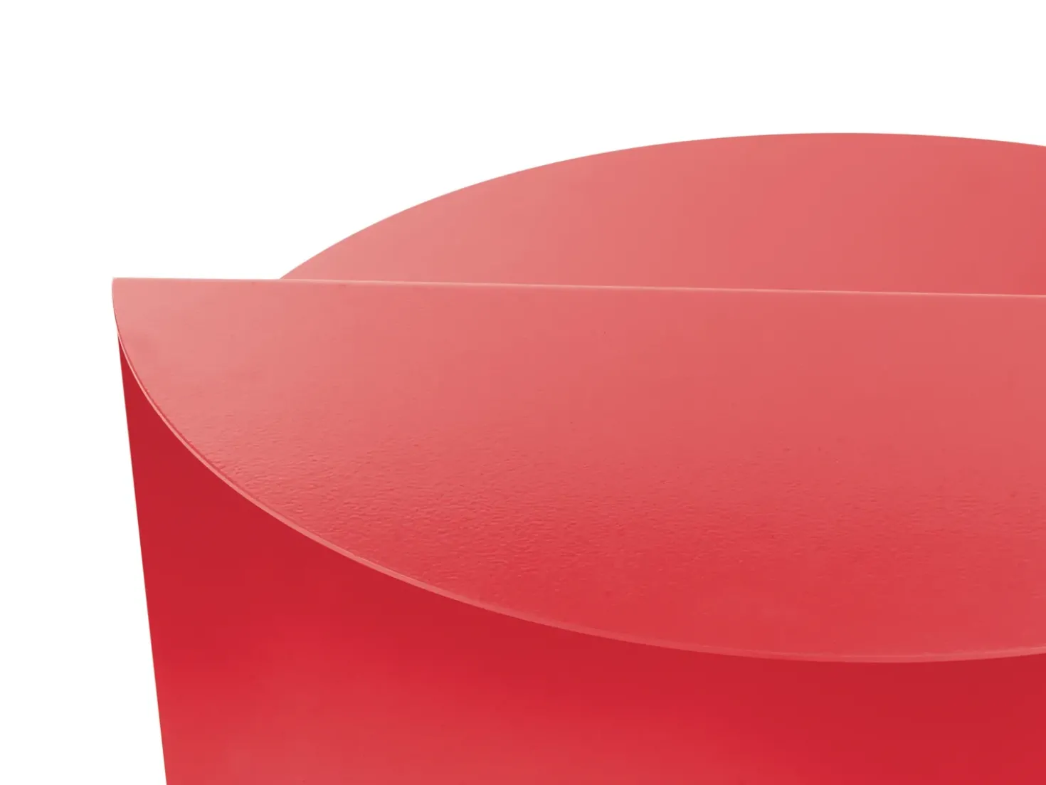 Tavolino TAGGART Metallo Rosso