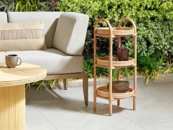 Tavolino TROOLIE Rattan Naturale