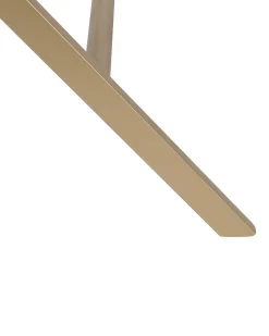 Tavolino VIVY Vetro Argento specchiato