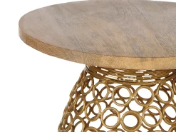 Tavolino WAIHI Legno di mango Marrone