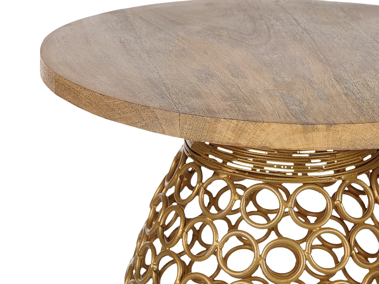 Tavolino WAIHI Legno di mango Marrone