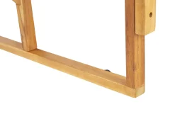 Tavolo da balcone UDINE 70 cm 69 cm Legno d'acacia Marrone