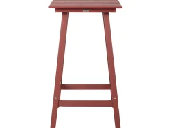 Tavolo da bar da giardino ADIRONDACK 60 cm 59 cm Materiale sintetico Rosso