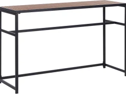 Tavolo da bar da giardino AVETRANA 150 cm 50 cm Nero
