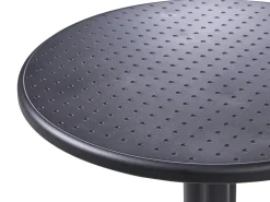 Tavolo da bar da giardino LEGRENA 60 cm 60 cm Nero