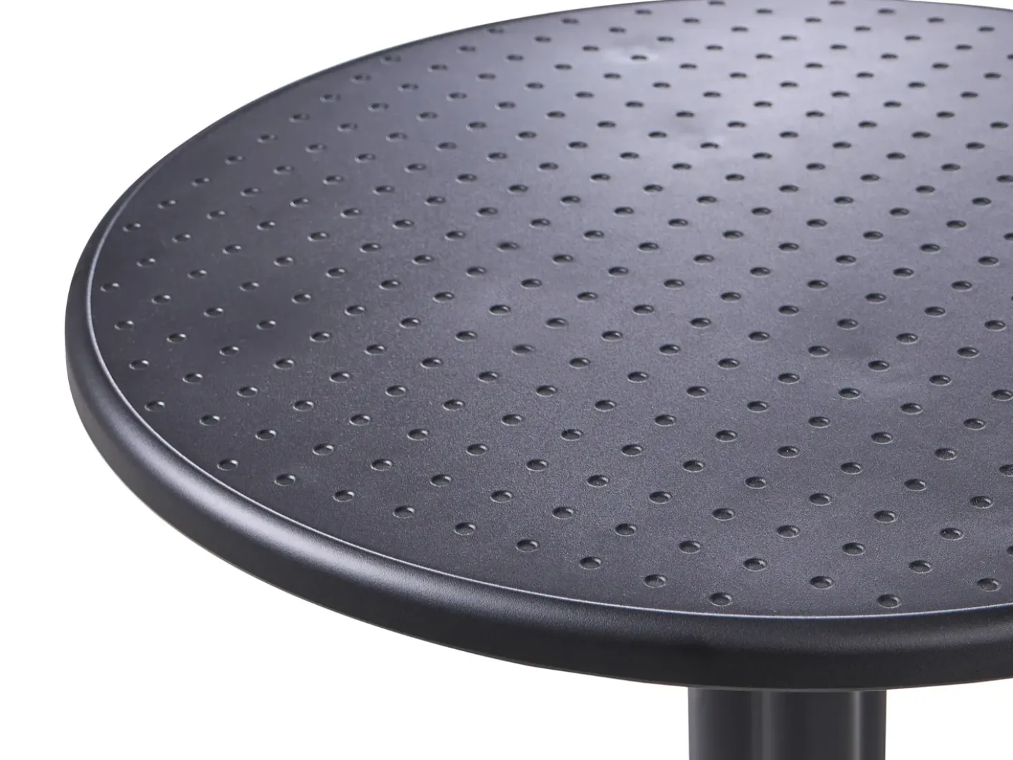 Tavolo da bar da giardino LEGRENA 60 cm 60 cm Nero