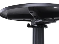 Tavolo da bar da giardino LEGRENA 60 cm 60 cm Nero
