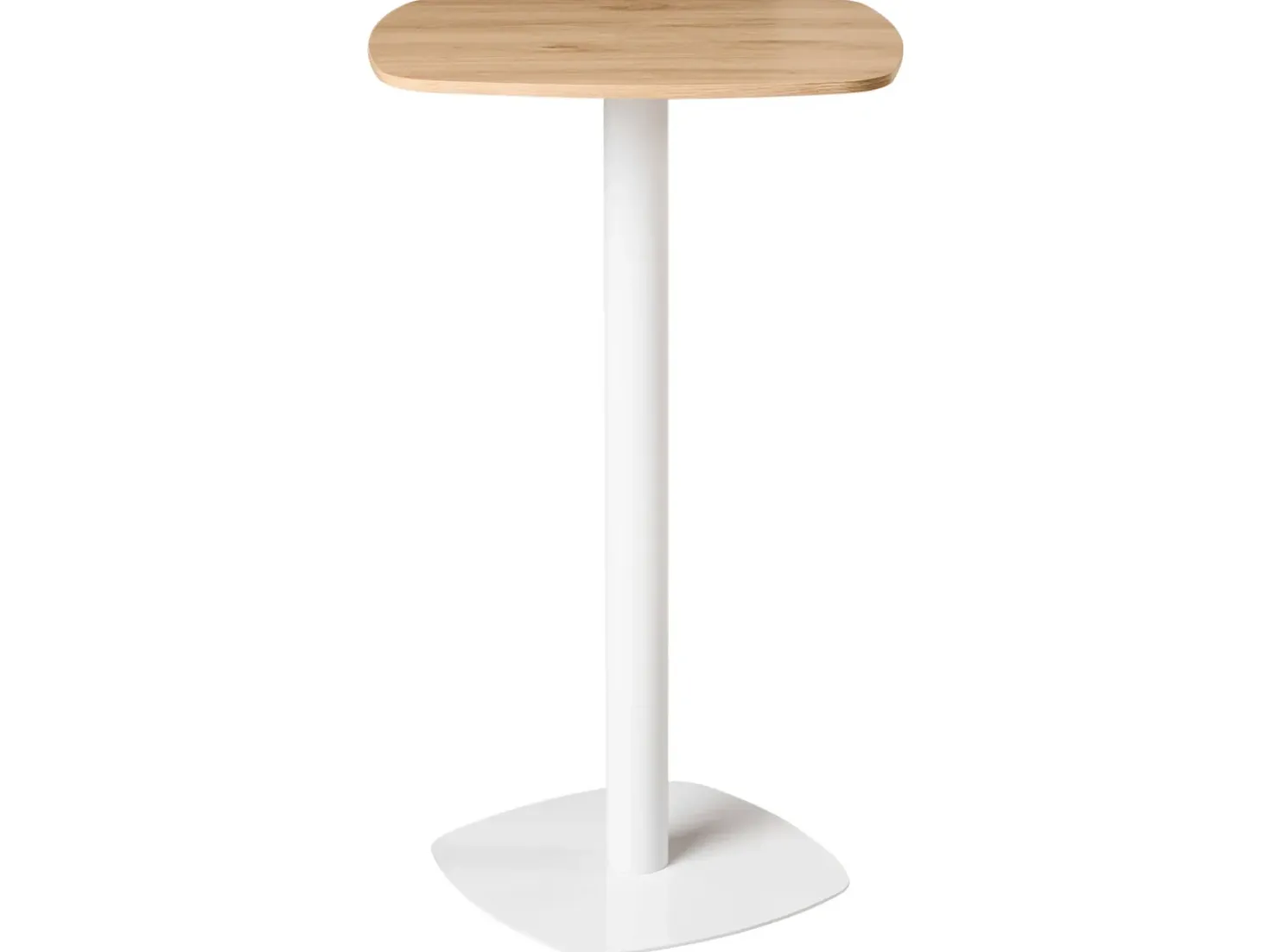 Tavolo da bar MORELLA Marrone chiaro/Bianco 60 cm 60 cm