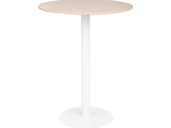 Tavolo da bar MORELLA Marrone chiaro/Bianco 80 cm 80 cm