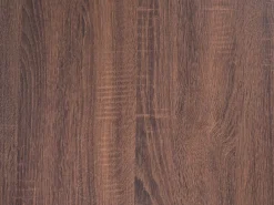 Tavolo da bar MORELLA Nero/Marrone scuro 80 cm 80 cm
