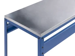 Tavolo da bar per esterni MAENZA 120 cm 40 cm Metallo Blu