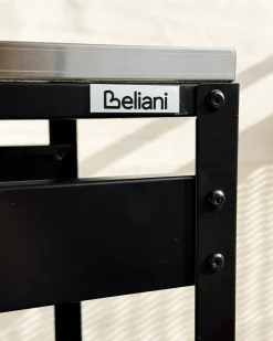 Tavolo da bar per esterni MAENZA Metallo Nero