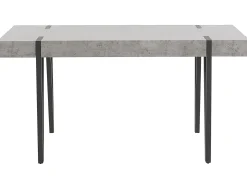 Tavolo da pranzo ADENA Grigio effetto cemento 150 cm 90 cm