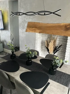 Tavolo da pranzo ADENA Grigio effetto cemento 150 cm 90 cm