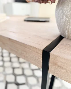 Tavolo da pranzo ADENA Marrone chiaro 150 cm 90 cm