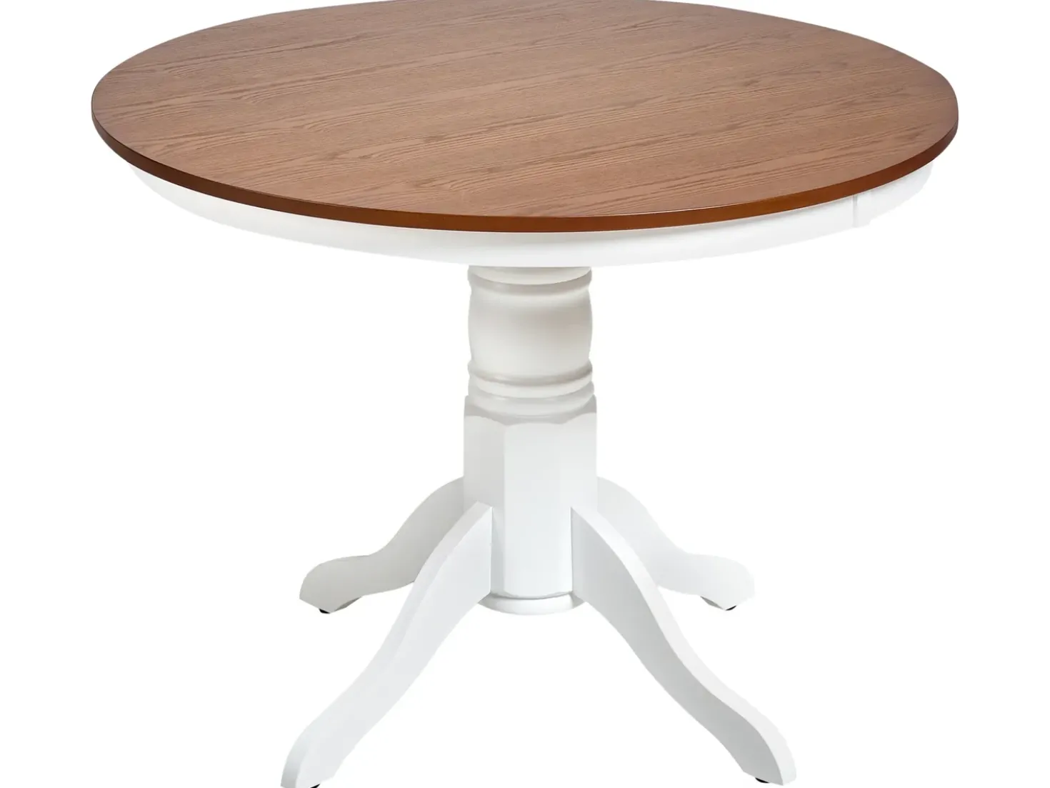 Tavolo da pranzo AKRON Frassino marrone 100 cm 100 cm Legno