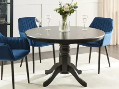 Tavolo da pranzo AKRON Nero 120 cm 120 cm