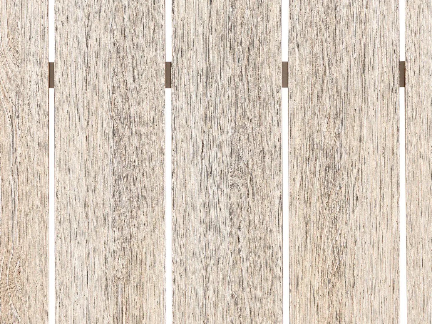 Tavolo da pranzo allungabile da giardino FANES 184/242 cm 90 cm Metallo Bianco